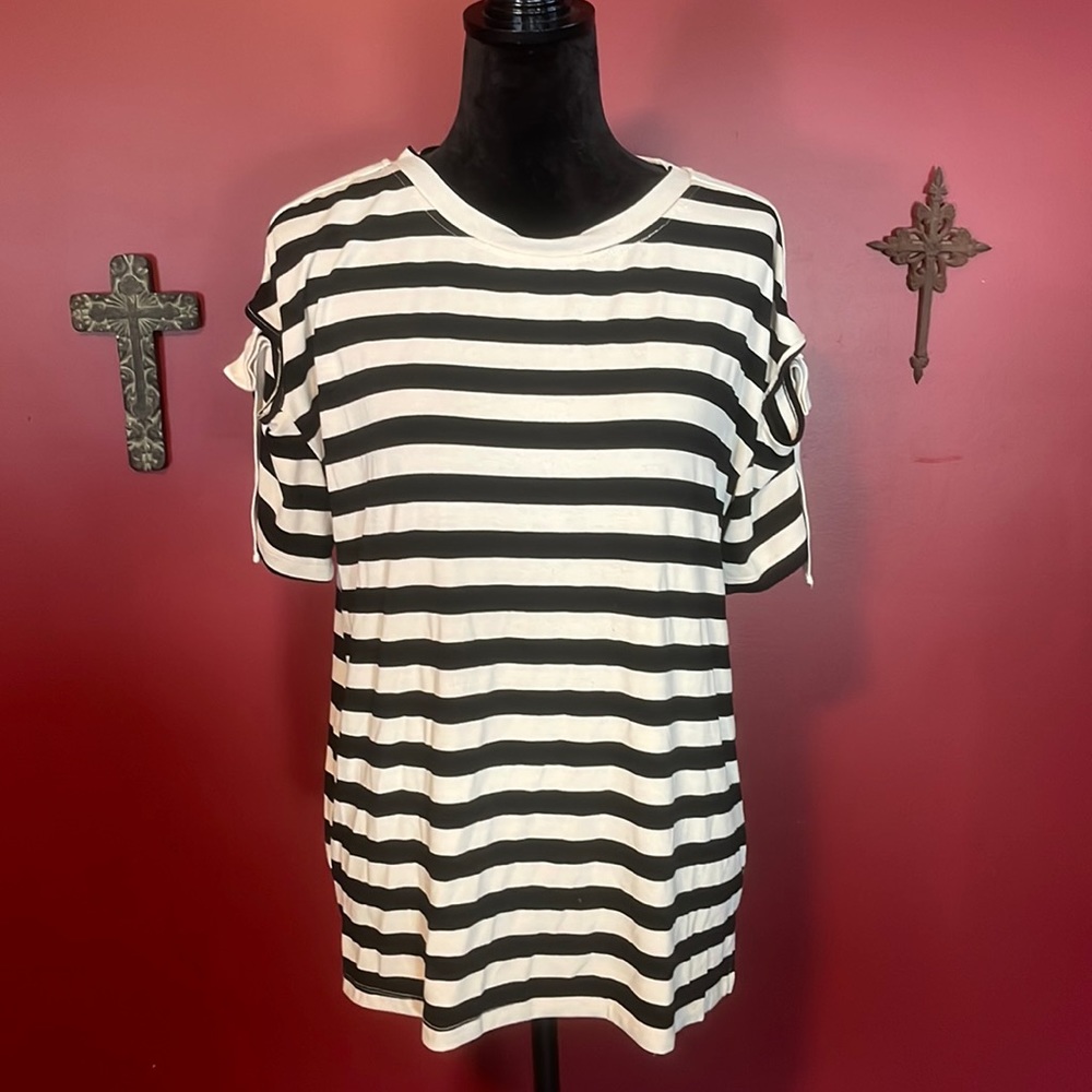 Hayden Los Angeles Striped Short Sleeve Shirt